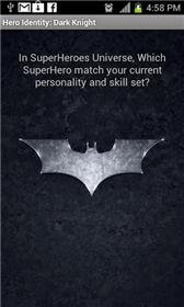 game pic for Hero Identity: Dark Knight